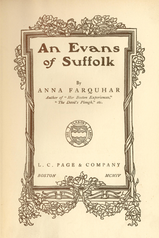 Evans of Suffolk tp